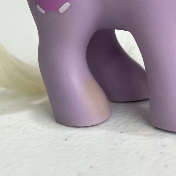 VTG My Little Pony G1 Peek A Boo Baby Noddins Unicorn Purple Bunny Hasbro 1987 - Picture 12 of 16